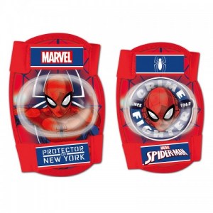 Σετ προστατευτικών αξεσουάρ για παιδια Disney Spiderman (Επιαγκωνίδες - Επιγονατίδες) DRIMALASBIKES